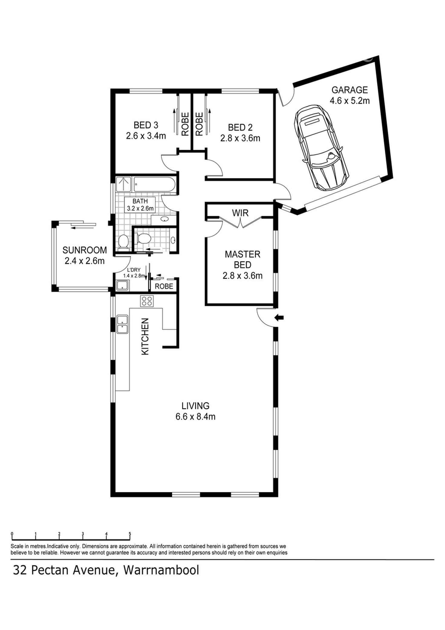 Floorplan of Homely house listing, 32 Pecten Avenue, Warrnambool VIC 3280