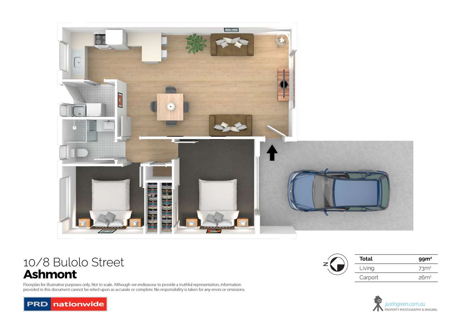 Floorplan of Homely unit listing, 10/8 Bulolo Street, Ashmont NSW 2650