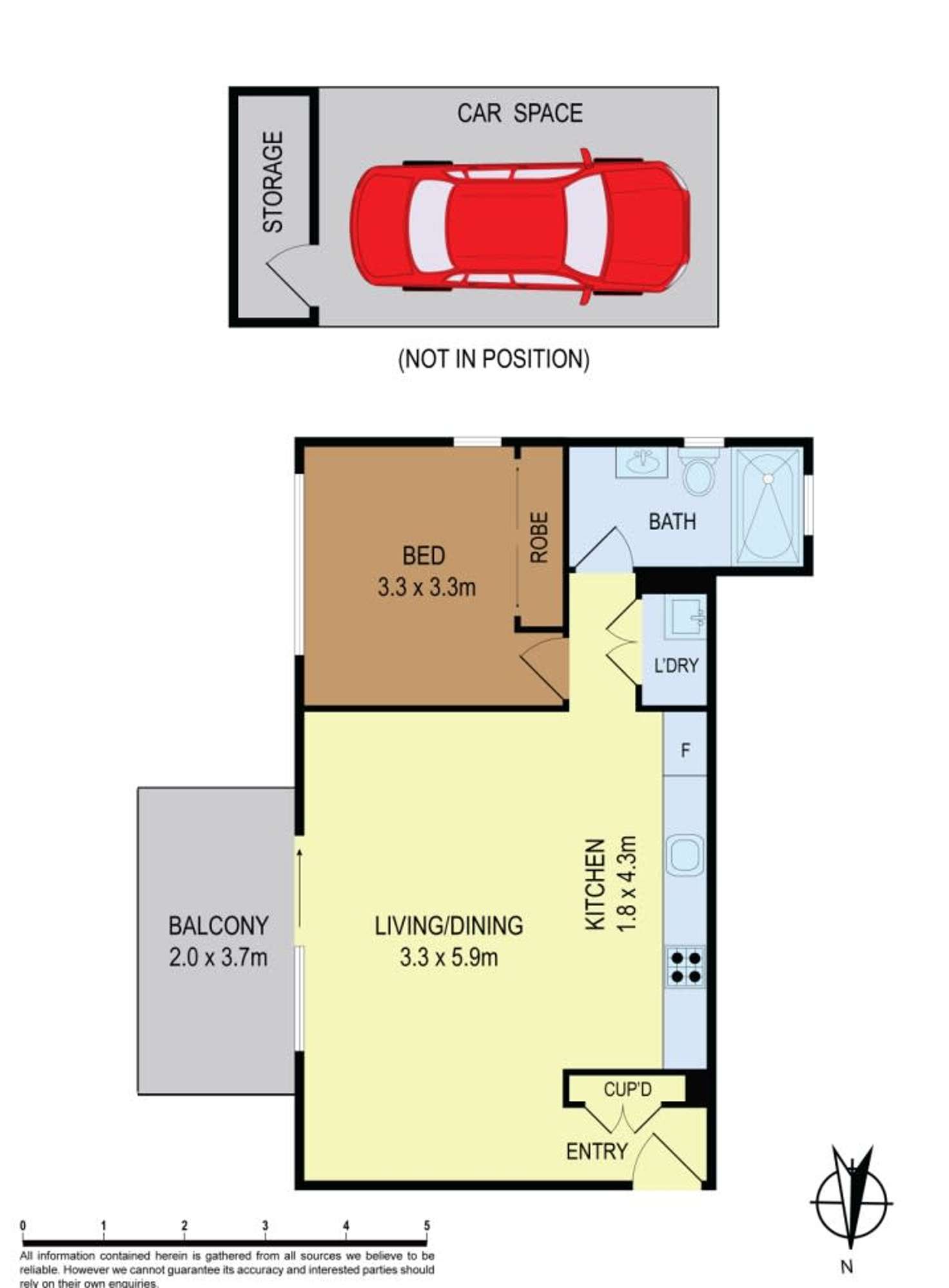 Floorplan of Homely apartment listing, 4/24 VICTA ST, Campsie NSW 2194