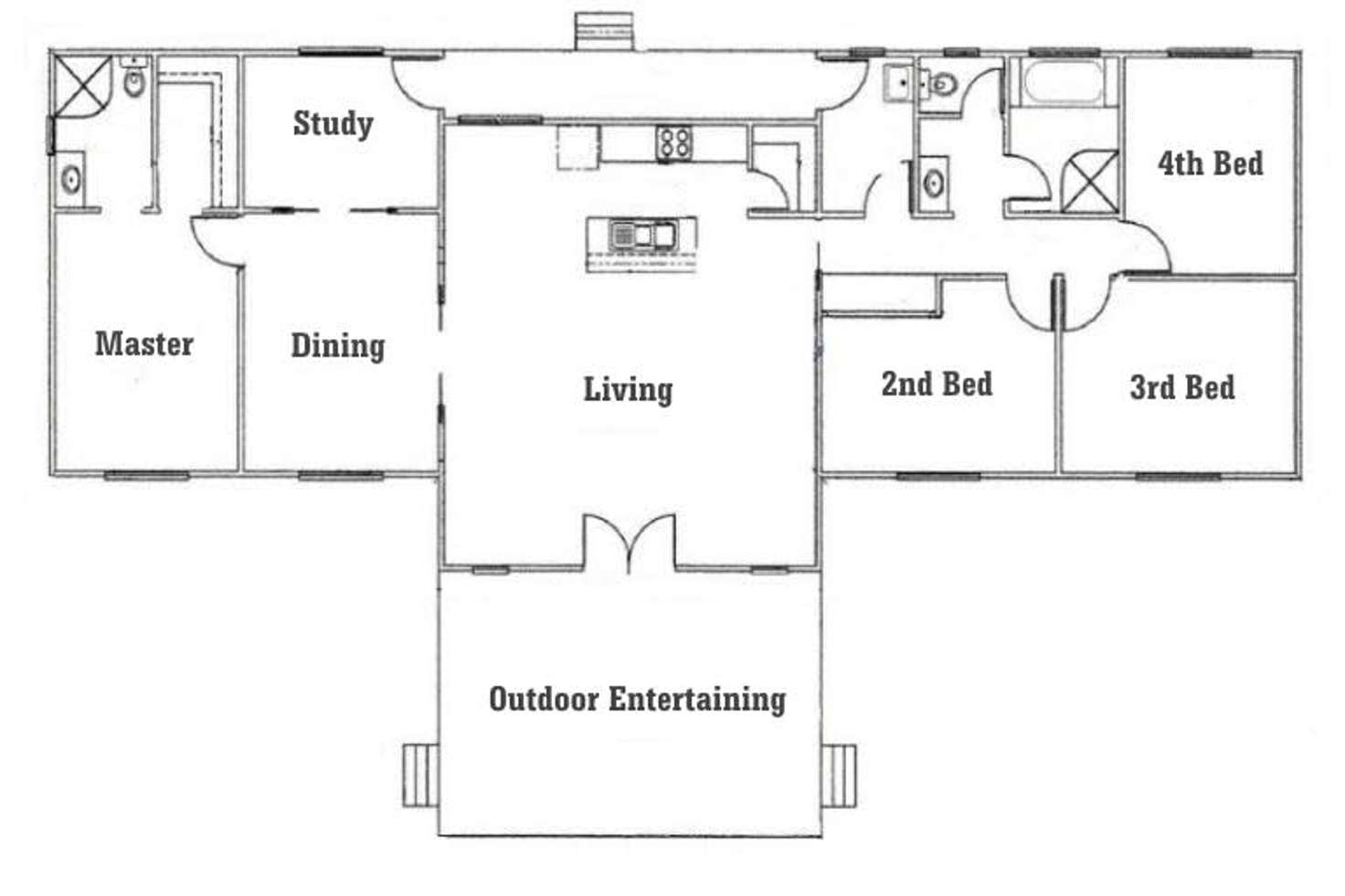 Floorplan of Homely house listing, 35-41 Lorikeet Court, Boston SA 5607