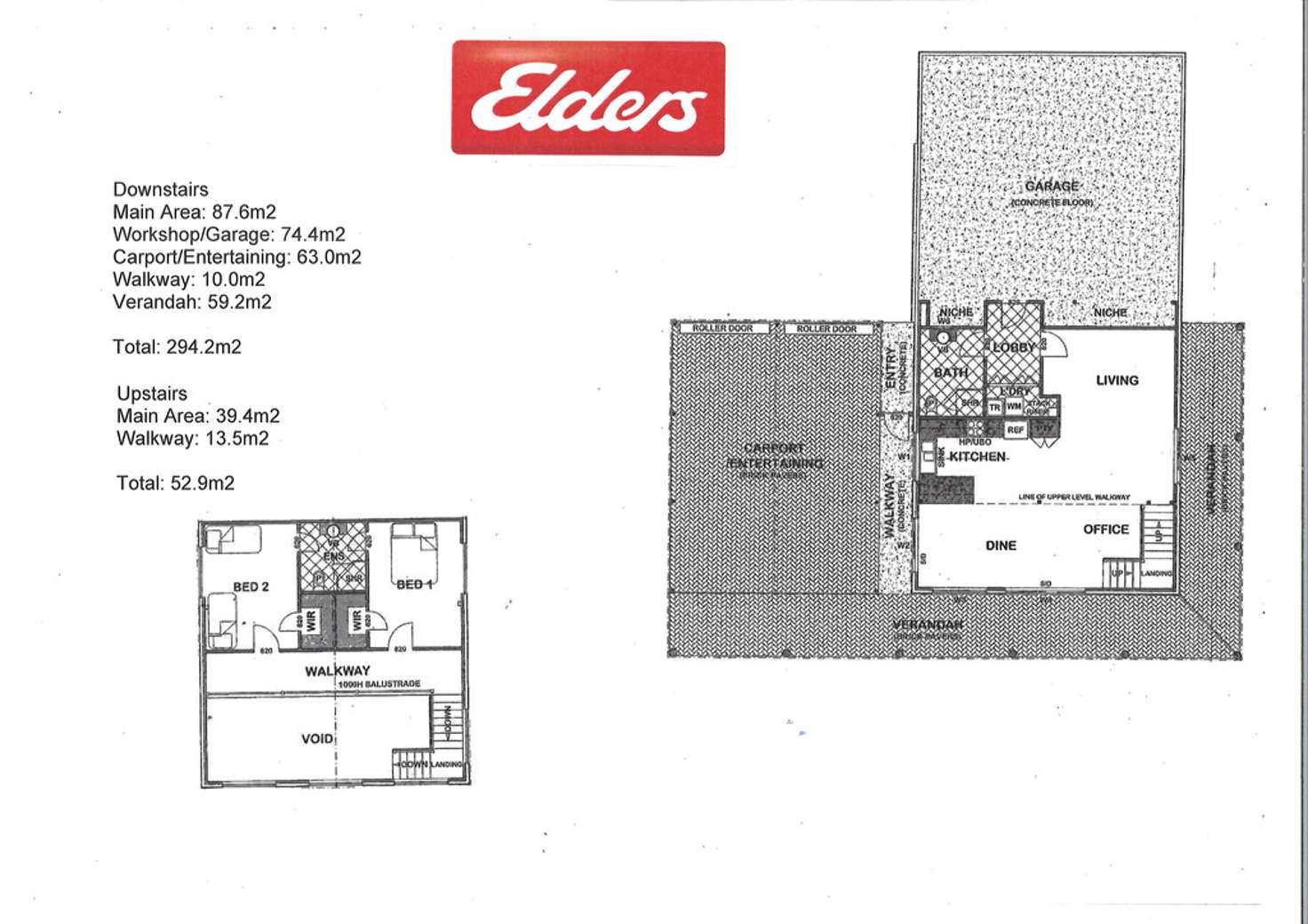 Floorplan of Homely house listing, 25 Range Road, Coulta SA 5607