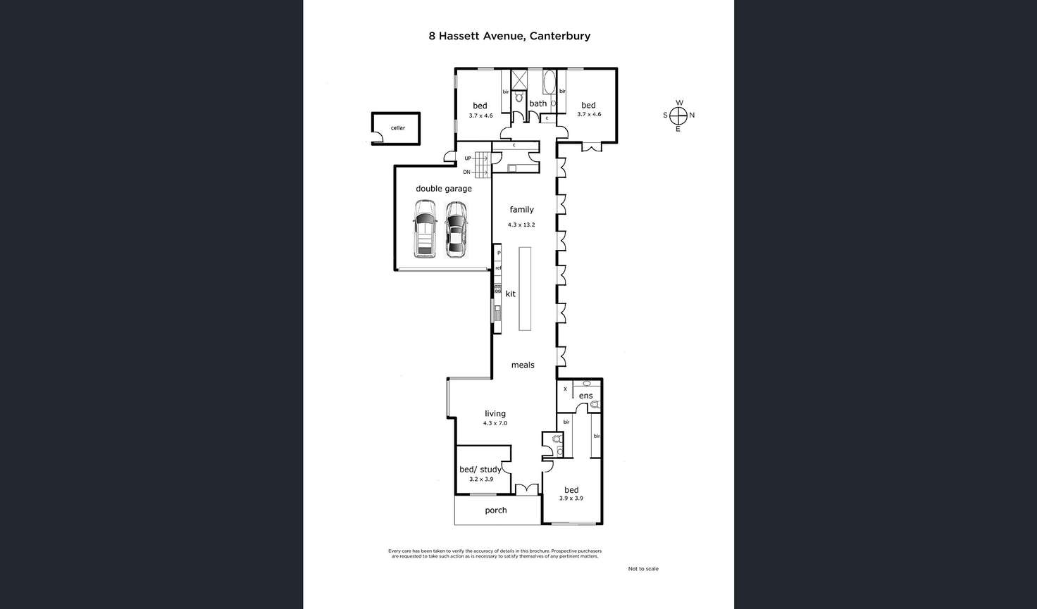 Floorplan of Homely house listing, 8 Hassett Avenue, Canterbury VIC 3126