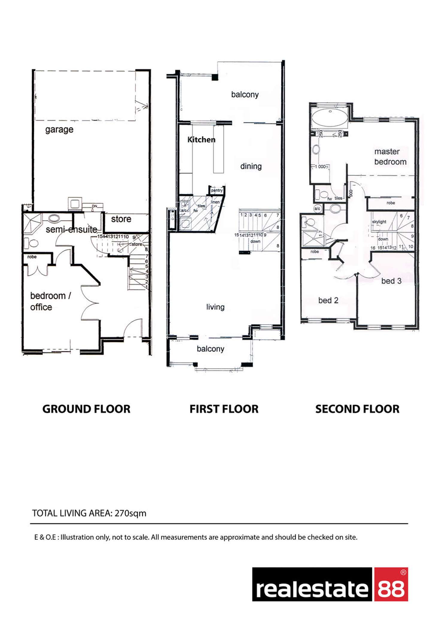 Floorplan of Homely house listing, 17 Tully Road, East Perth WA 6004