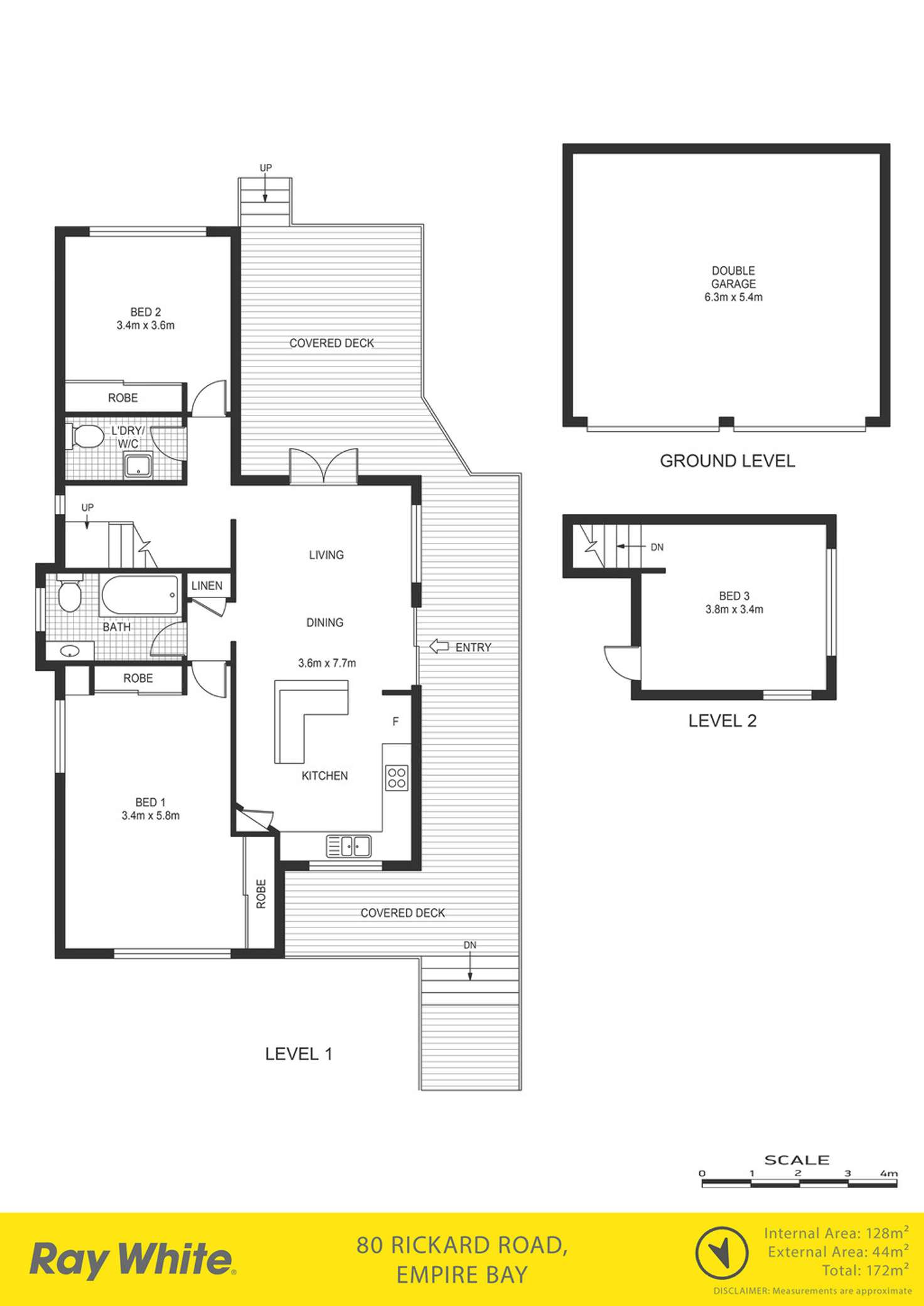 Floorplan of Homely house listing, 80 Rickard Road, Empire Bay NSW 2257