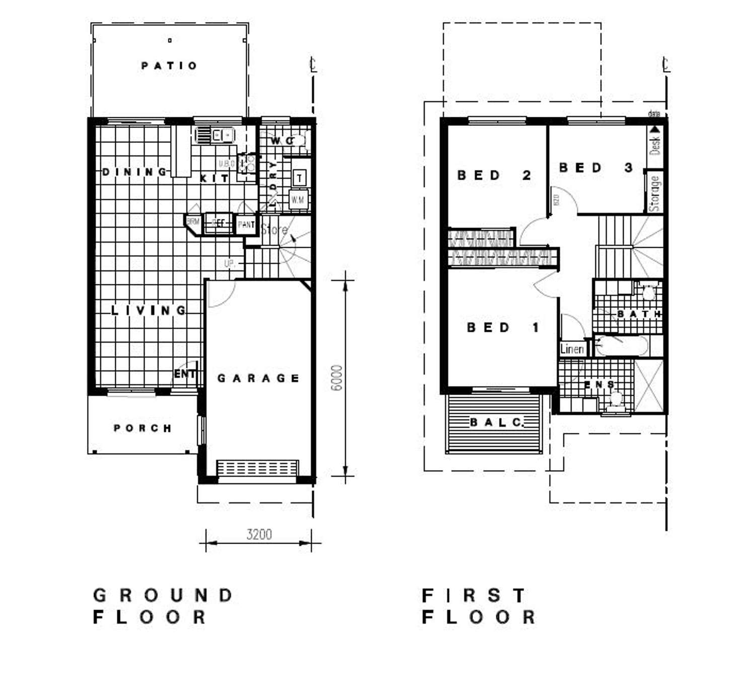 Floorplan of Homely townhouse listing, 6/433 Watson Road, Acacia Ridge QLD 4110