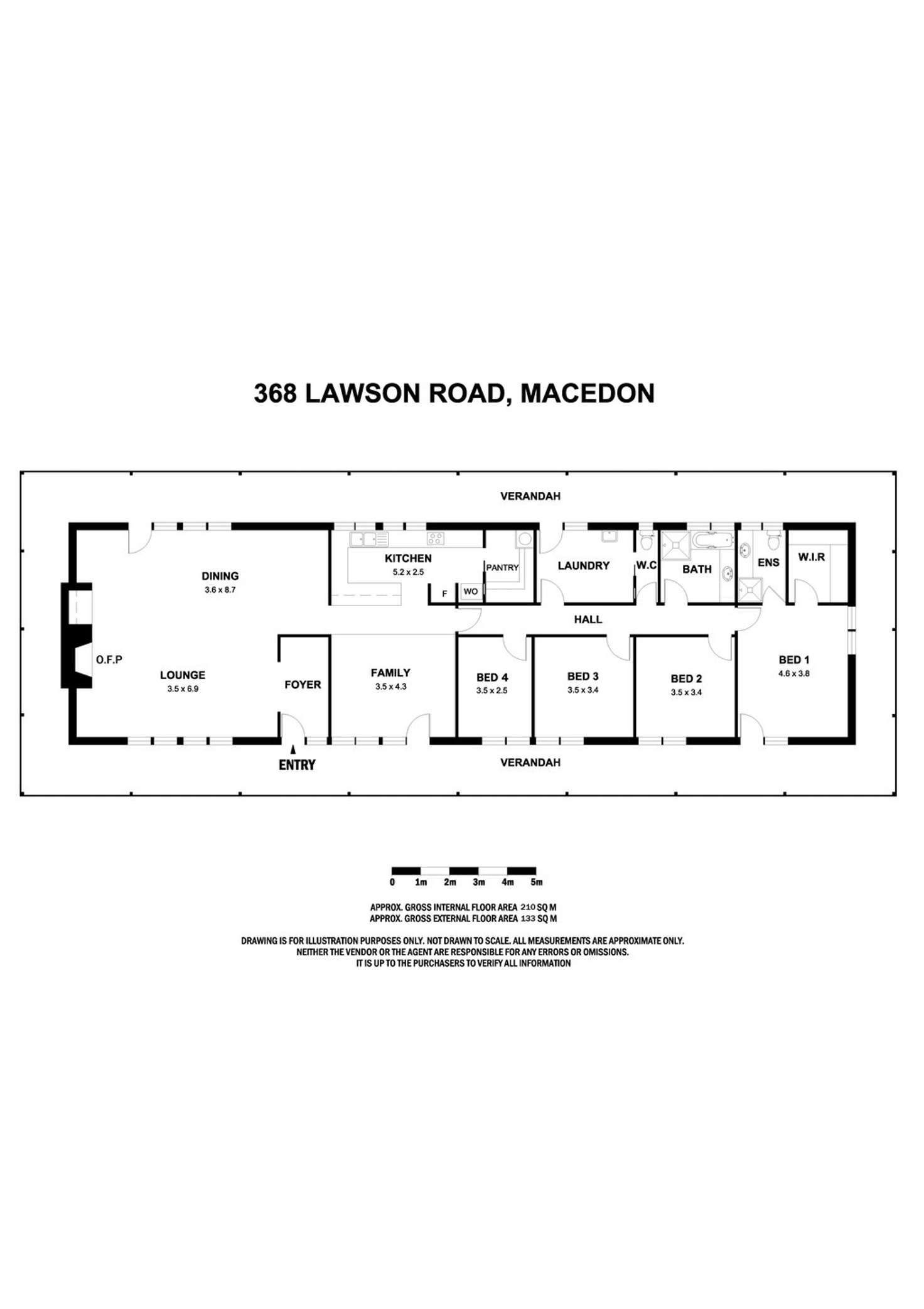 Floorplan of Homely house listing, 368 Lawson Road, Macedon VIC 3440