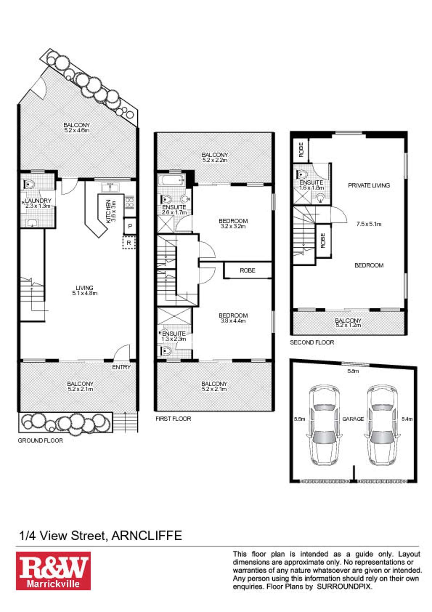 Floorplan of Homely house listing, 1/4 View Street, Arncliffe NSW 2205