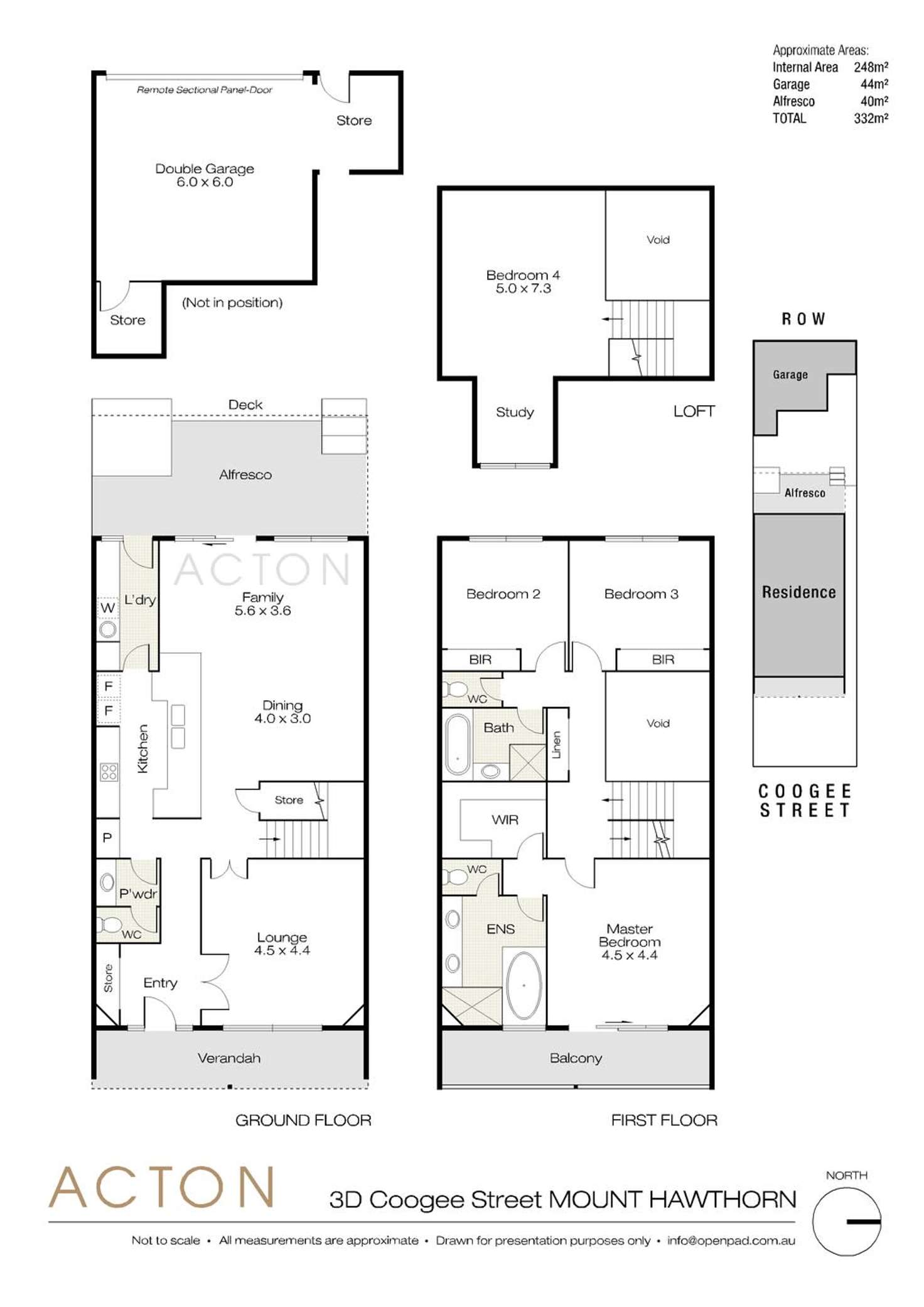Floorplan of Homely house listing, 3D Coogee Street, Mount Hawthorn WA 6016