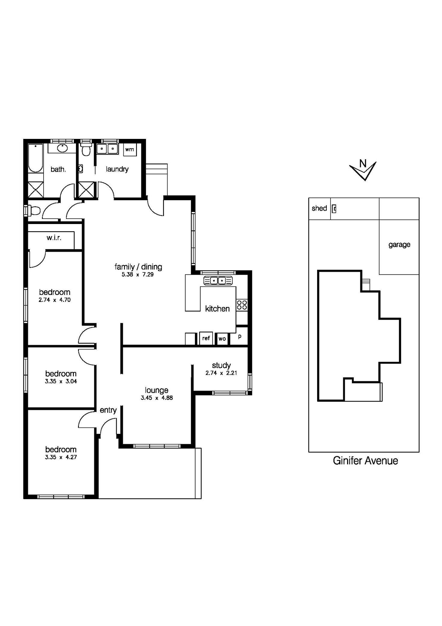 Floorplan of Homely house listing, 3 Ginifer Avenue, Altona North VIC 3025