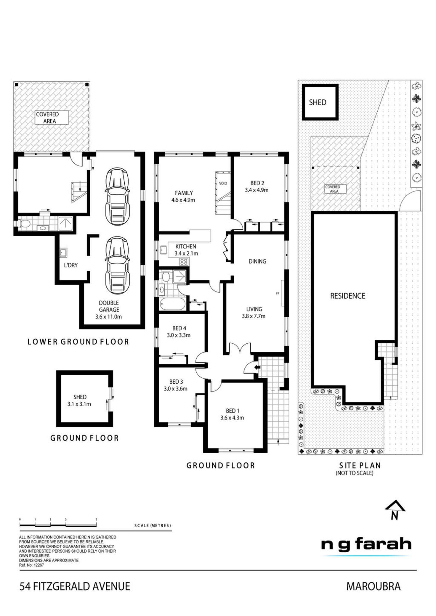 Floorplan of Homely house listing, 54 Fitzgerald Avenue, Maroubra NSW 2035