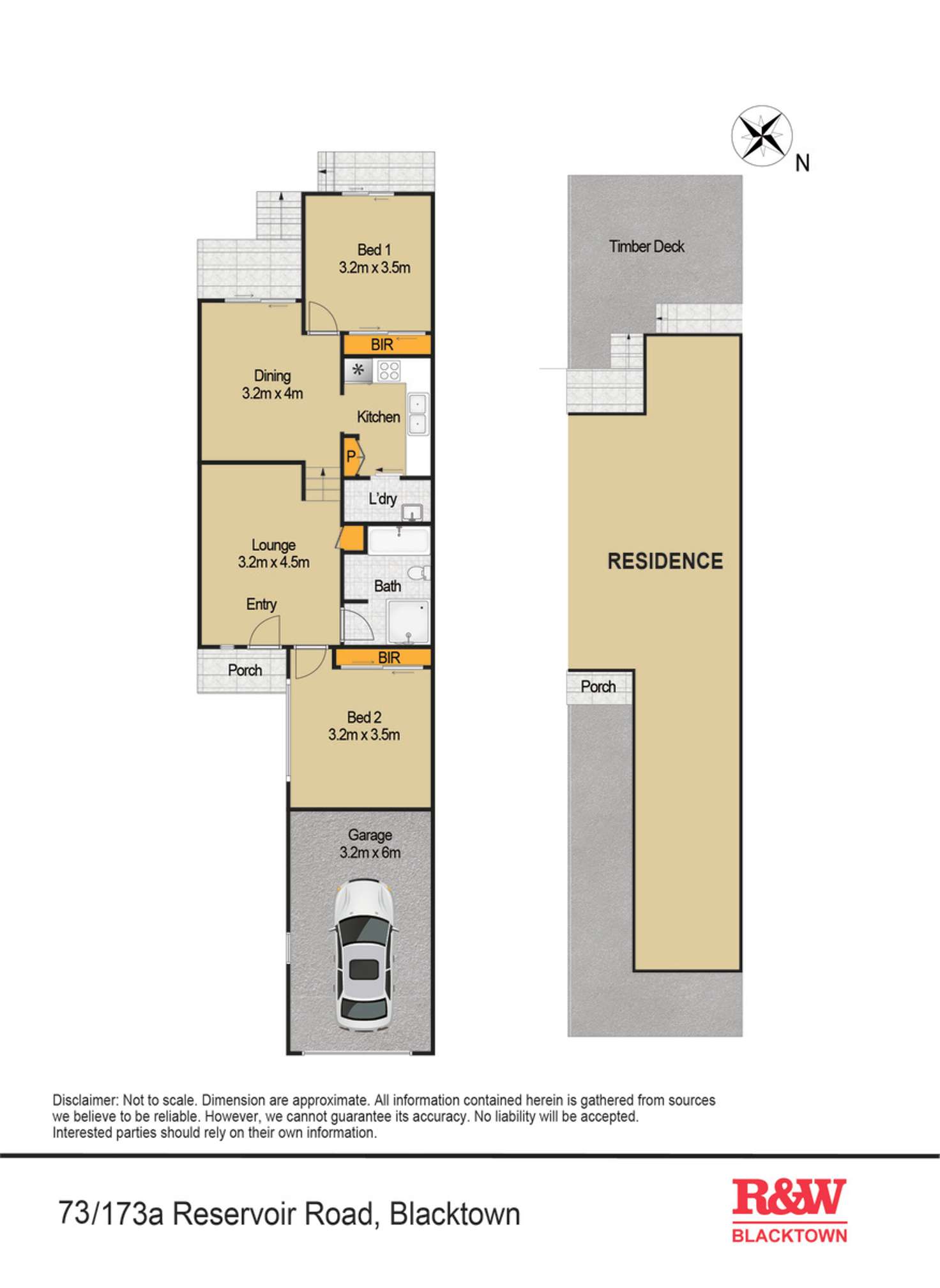 Floorplan of Homely house listing, 73/173A Reservoir Road, Blacktown NSW 2148