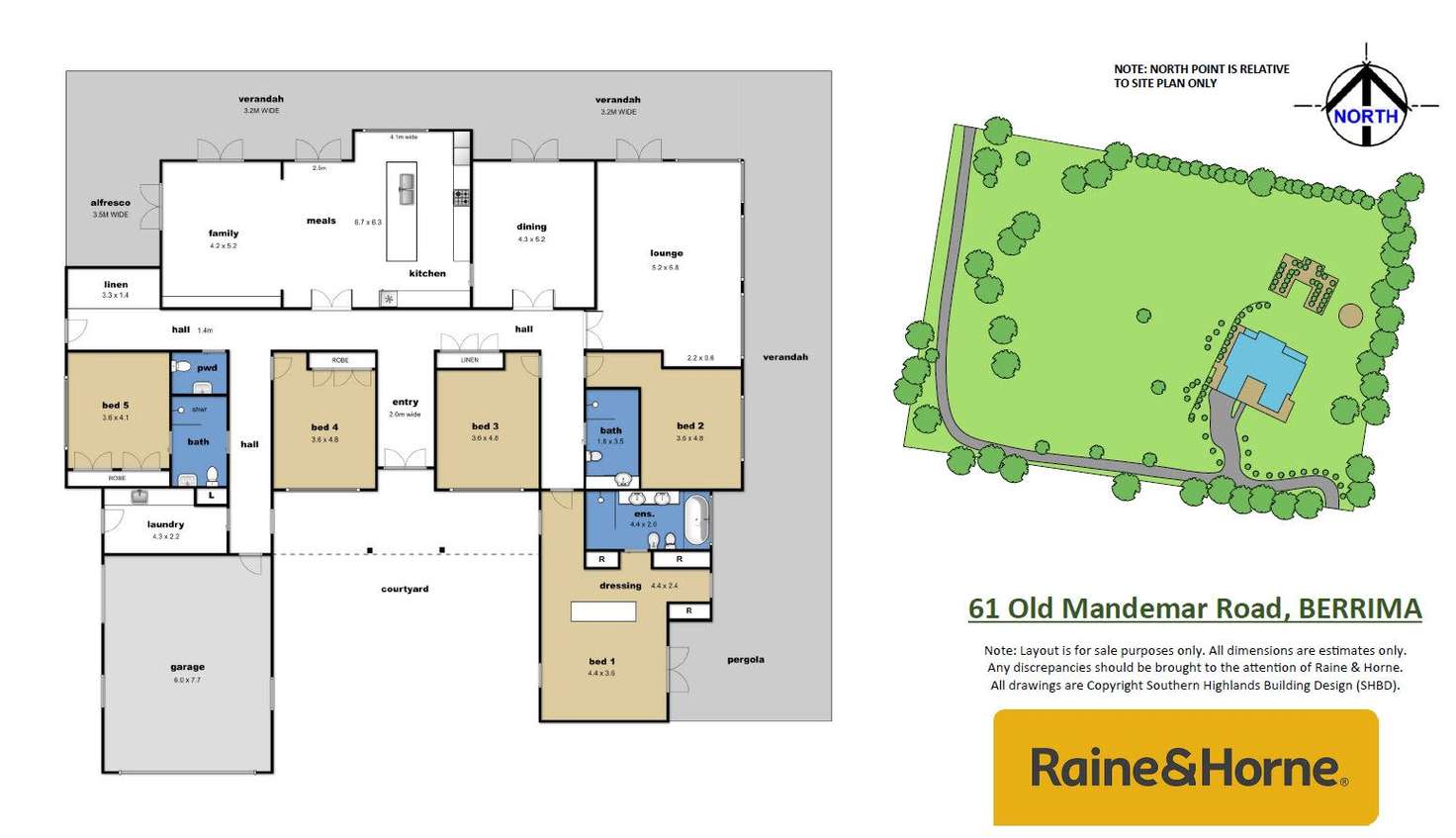 Floorplan of Homely house listing, 61 Old Mandemar Road, Berrima NSW 2577