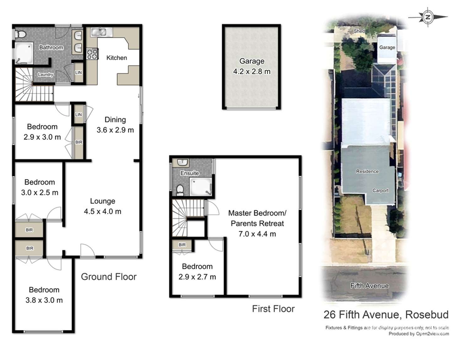 Floorplan of Homely house listing, 26 Fifth Avenue, Rosebud VIC 3939