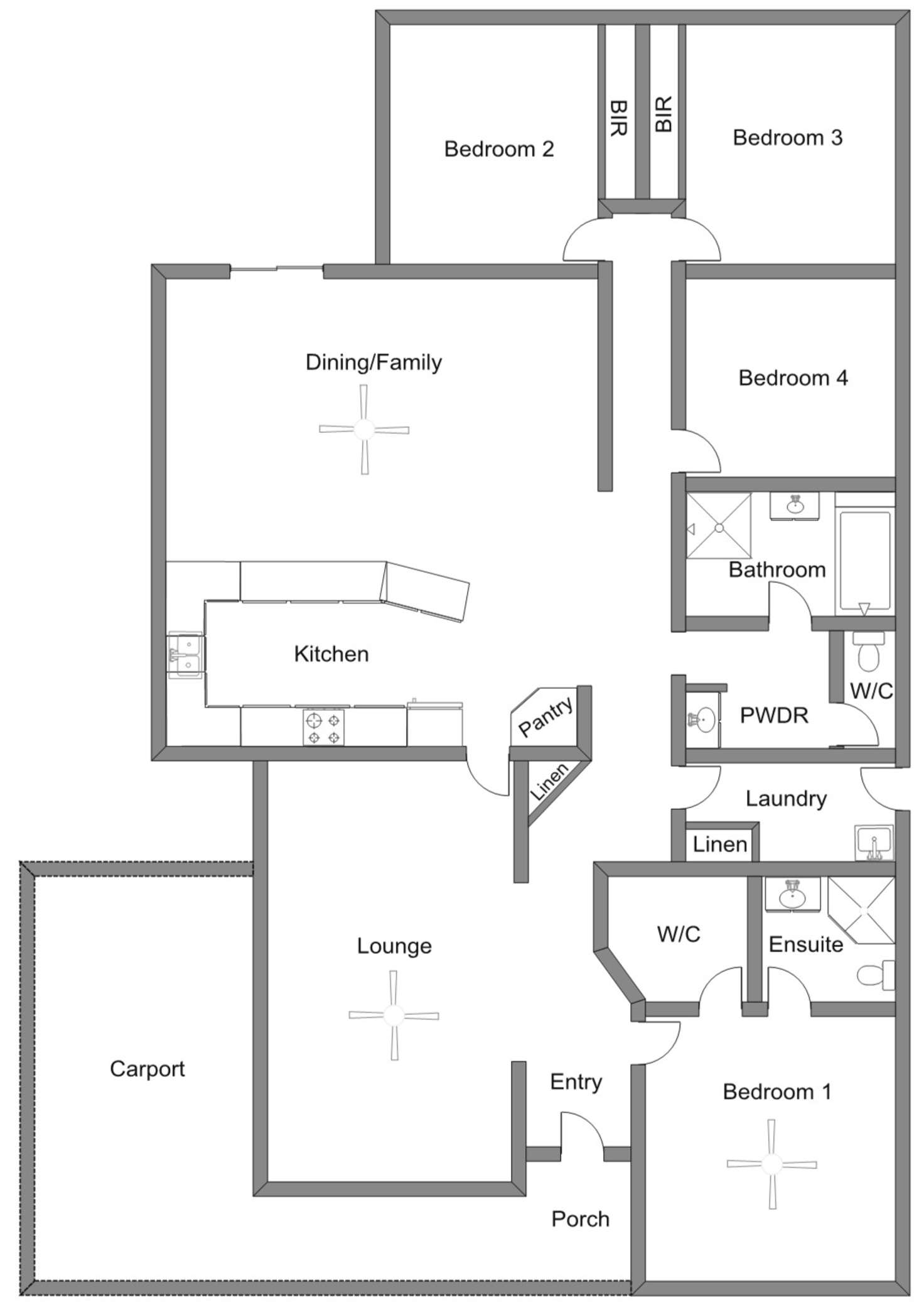 Floorplan of Homely house listing, 38 Wellington Street, Bordertown SA 5268