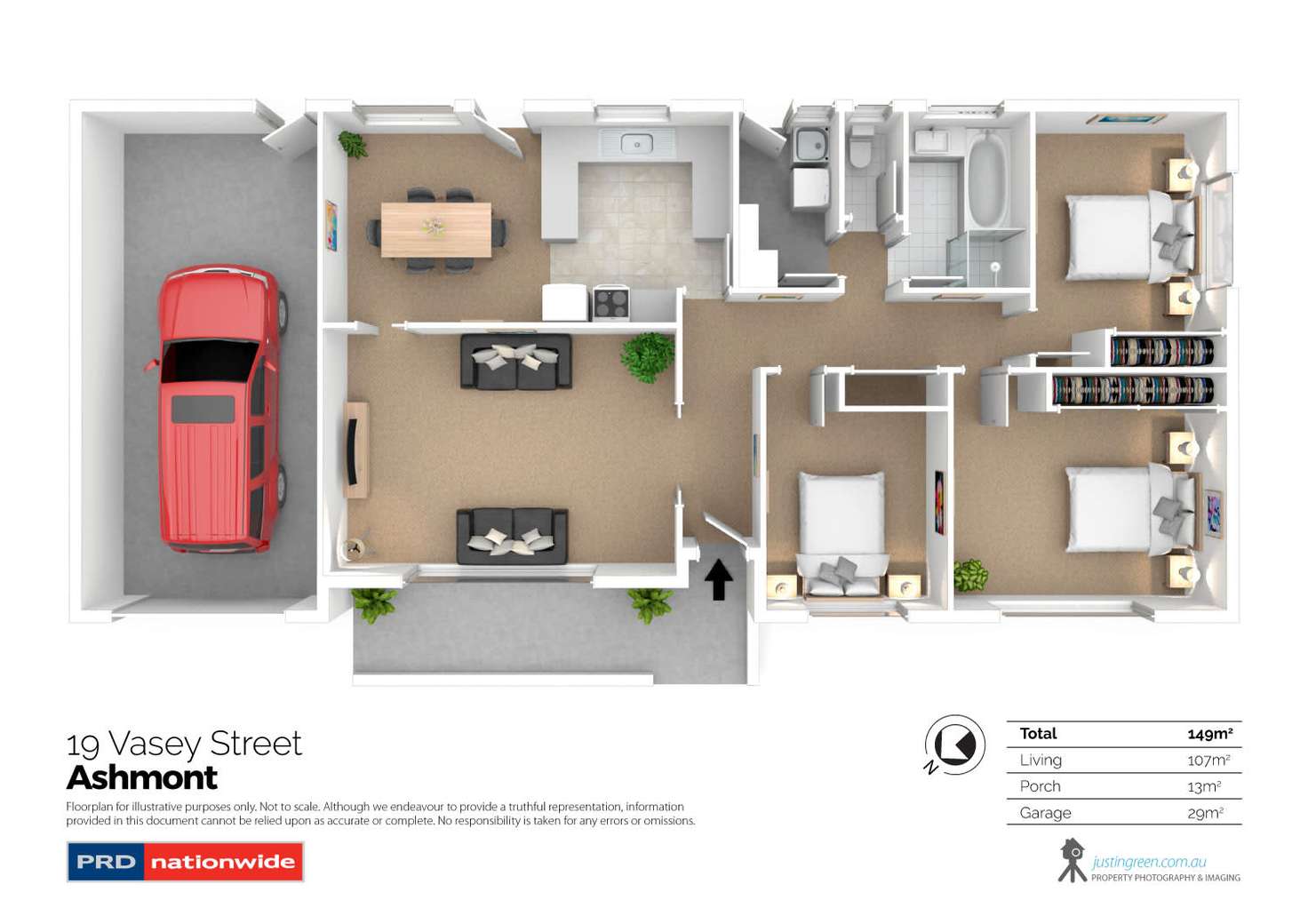 Floorplan of Homely house listing, 19 Vasey Street, Ashmont NSW 2650