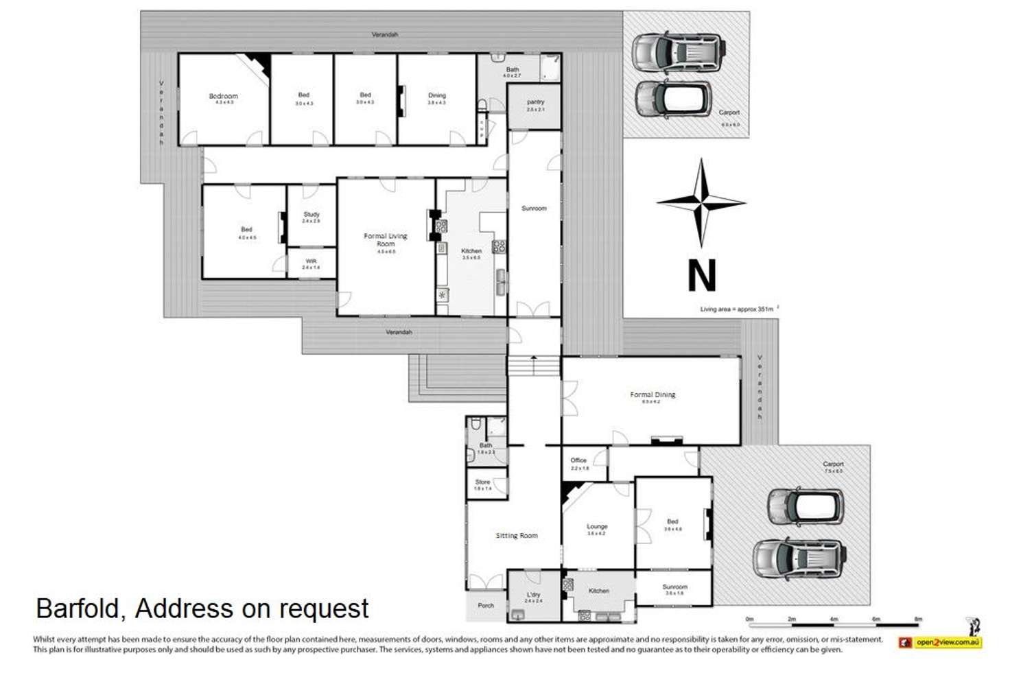 Floorplan of Homely farmlet listing, 89 Morgans Road, Barfold VIC 3444
