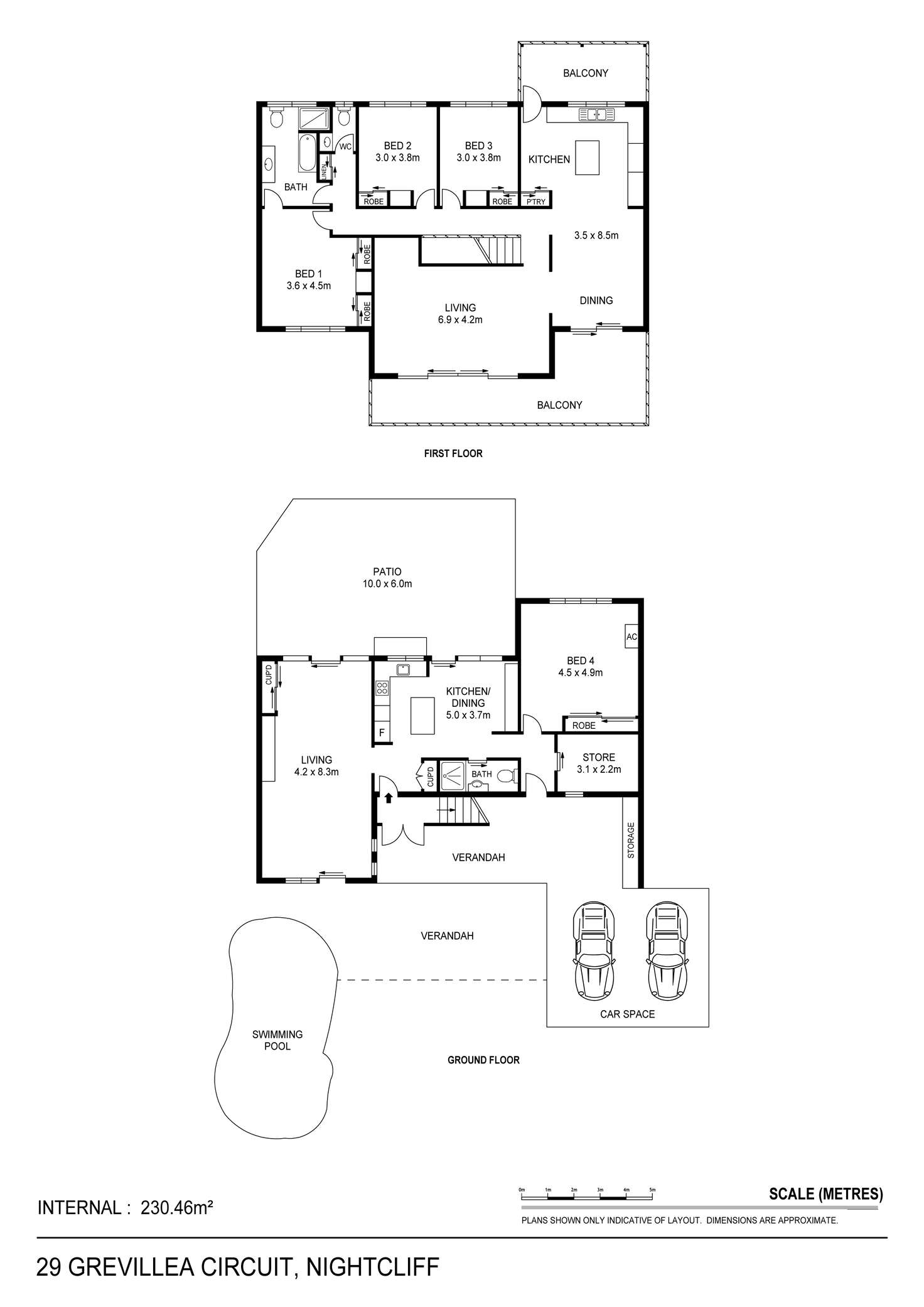Floorplan of Homely house listing, 29 Grevillea Circuit, Nightcliff NT 810