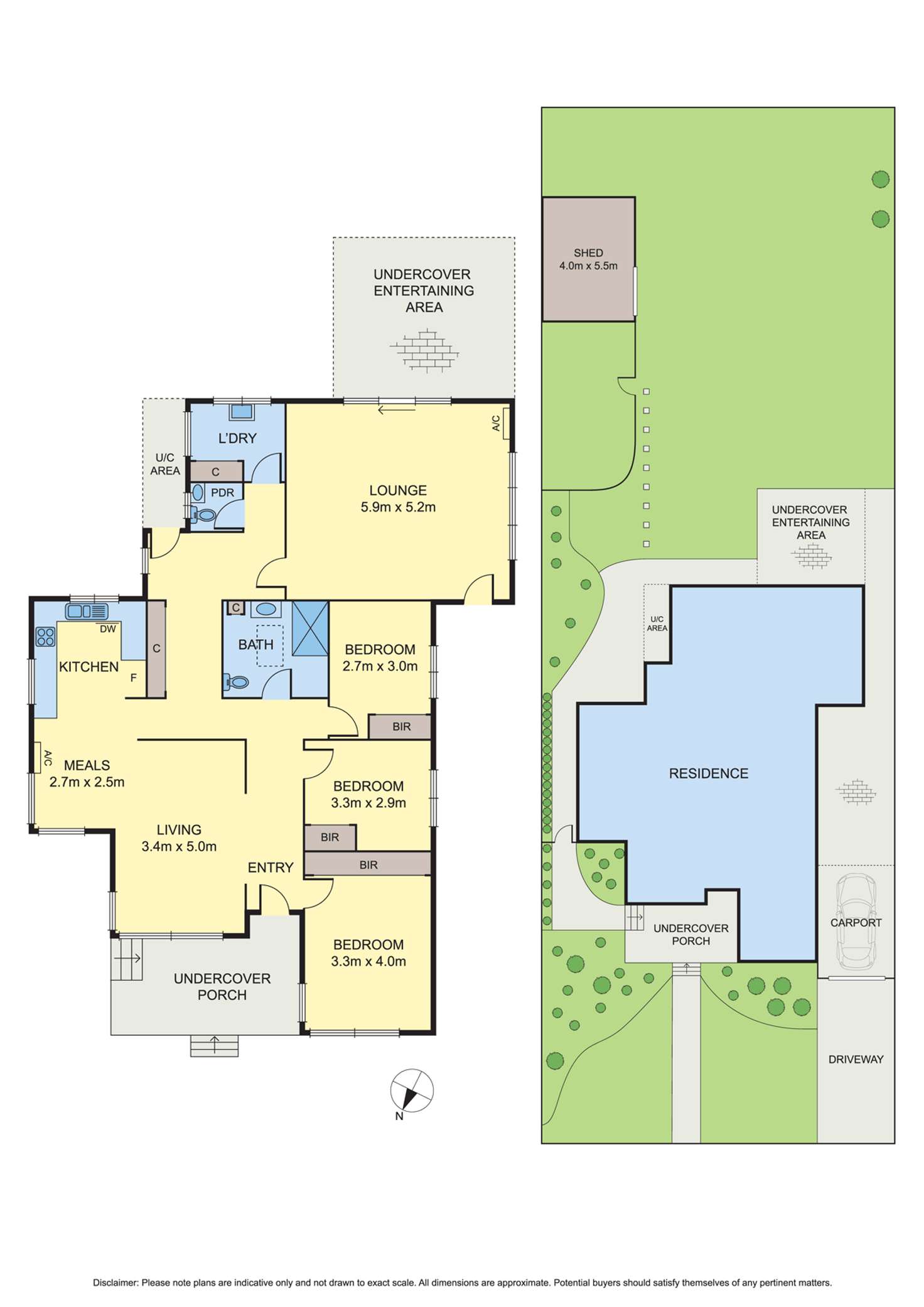 Floorplan of Homely house listing, 50 Bracken Grove, Altona VIC 3018