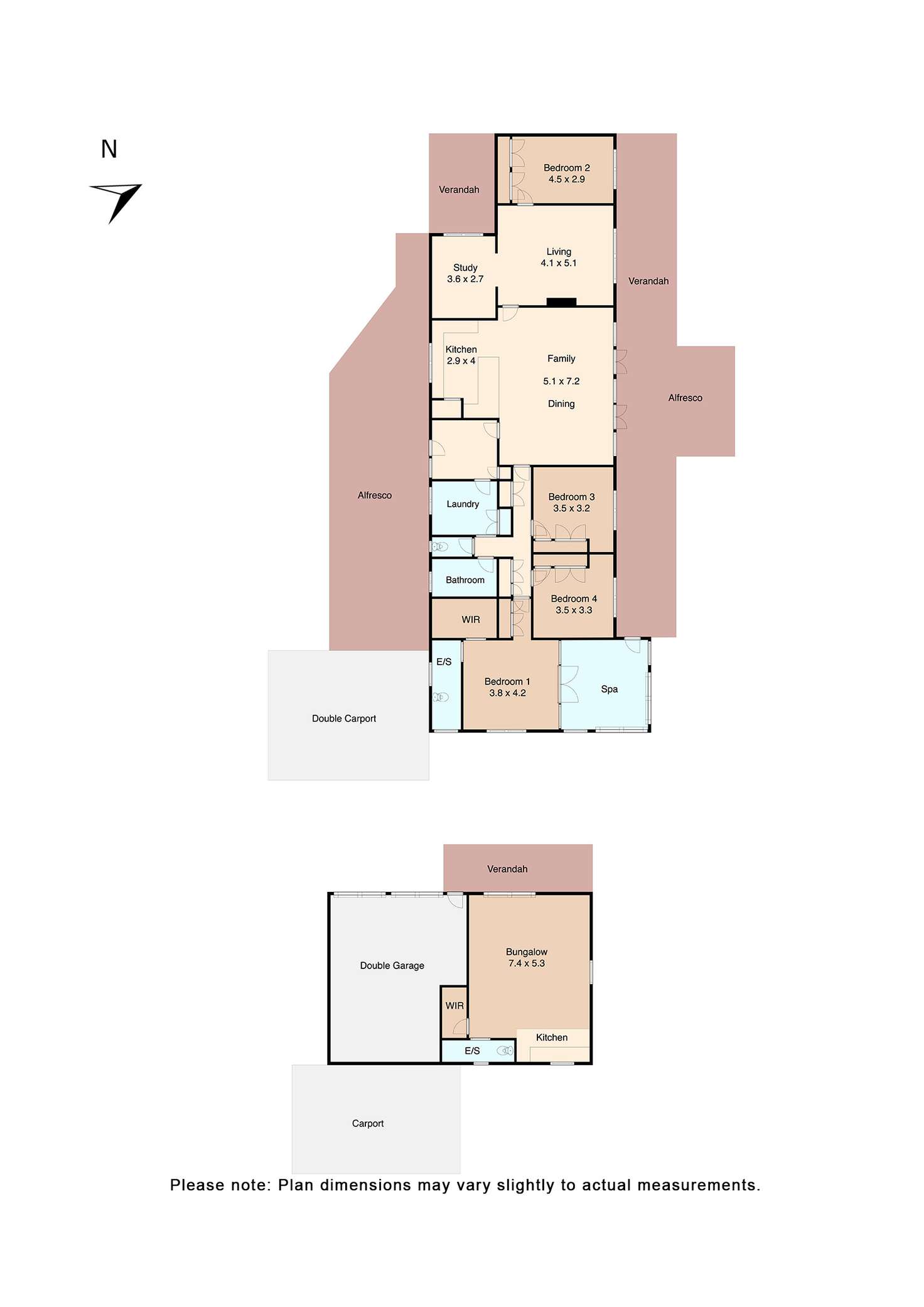 Floorplan of Homely house listing, 7 Boronia Road, Black Hill VIC 3350