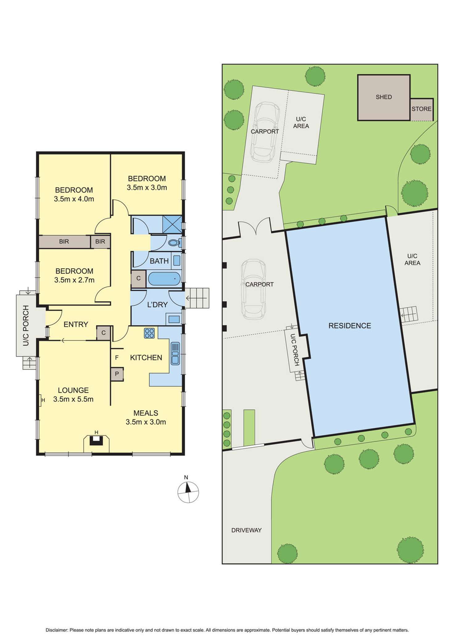 Floorplan of Homely house listing, 34 Pinewood Drive, Thomastown VIC 3074