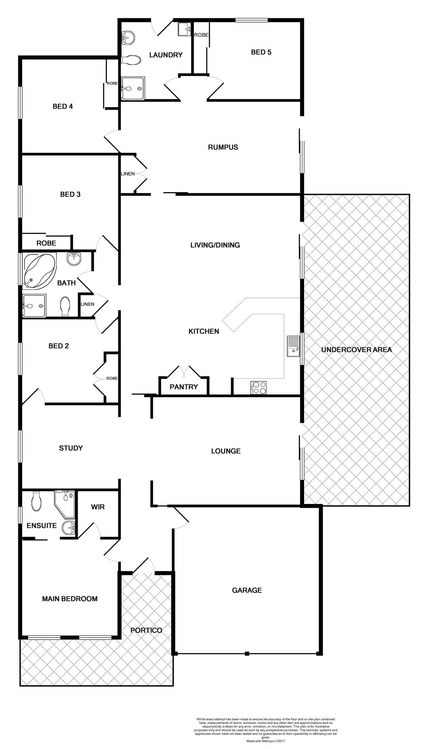 Floorplan of Homely house listing, 24 Carlisle Place, Morpeth NSW 2321