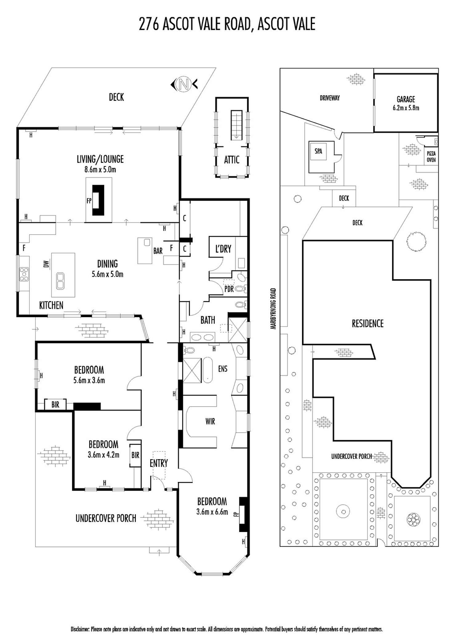 Floorplan of Homely house listing, 276 Ascot Vale Road, Ascot Vale VIC 3032