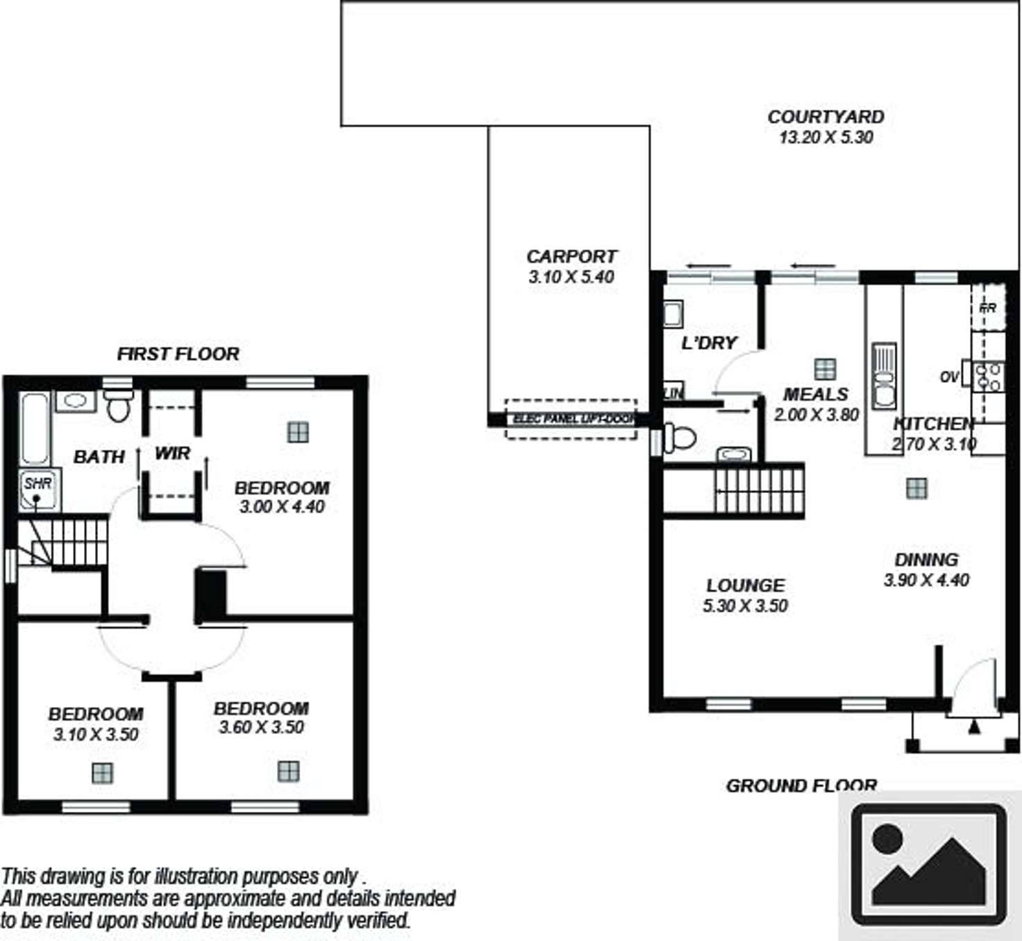 Floorplan of Homely house listing, 35A West Street, Ascot Park SA 5043