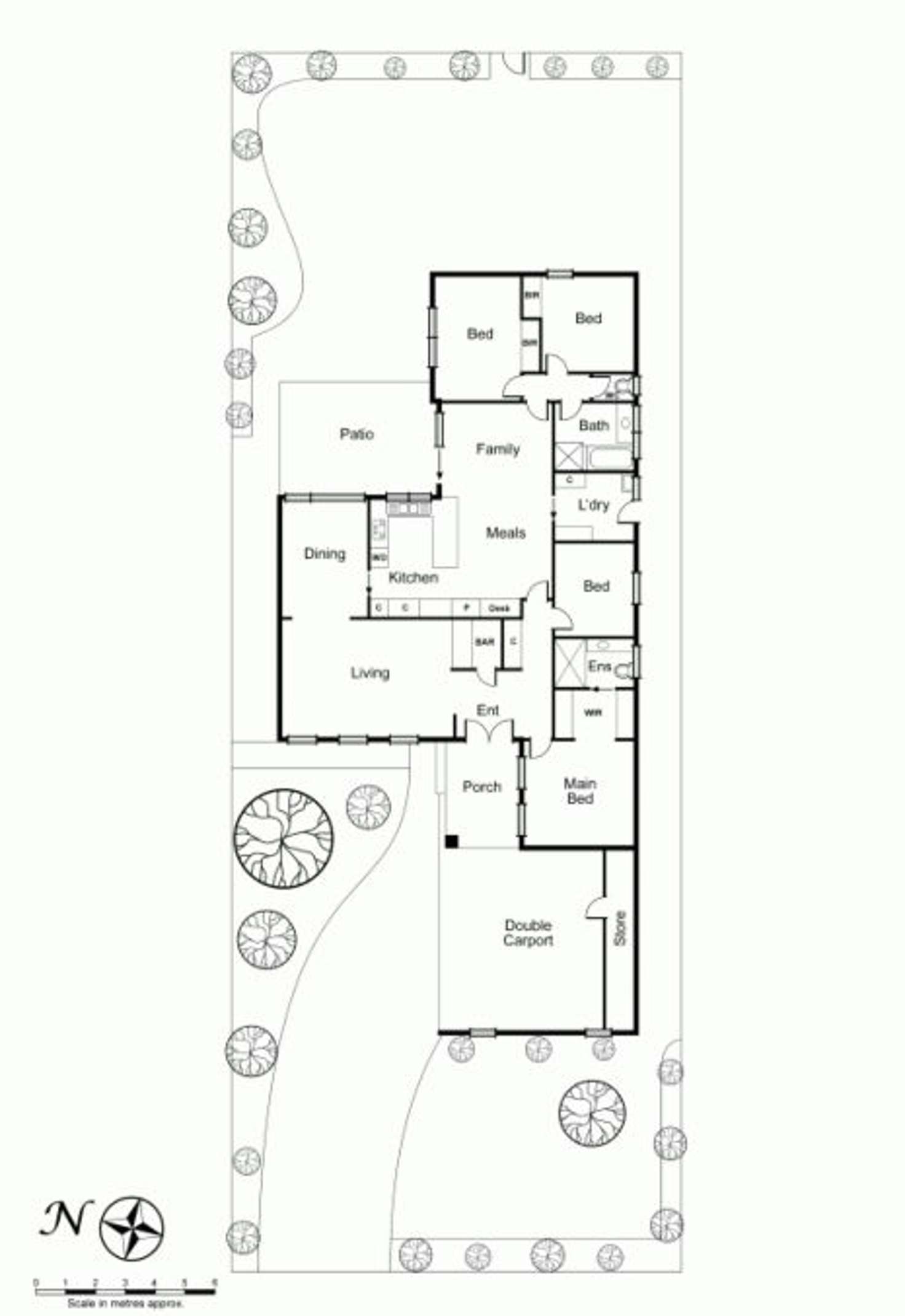 Floorplan of Homely house listing, 329 Nepean Highway, Brighton East VIC 3187