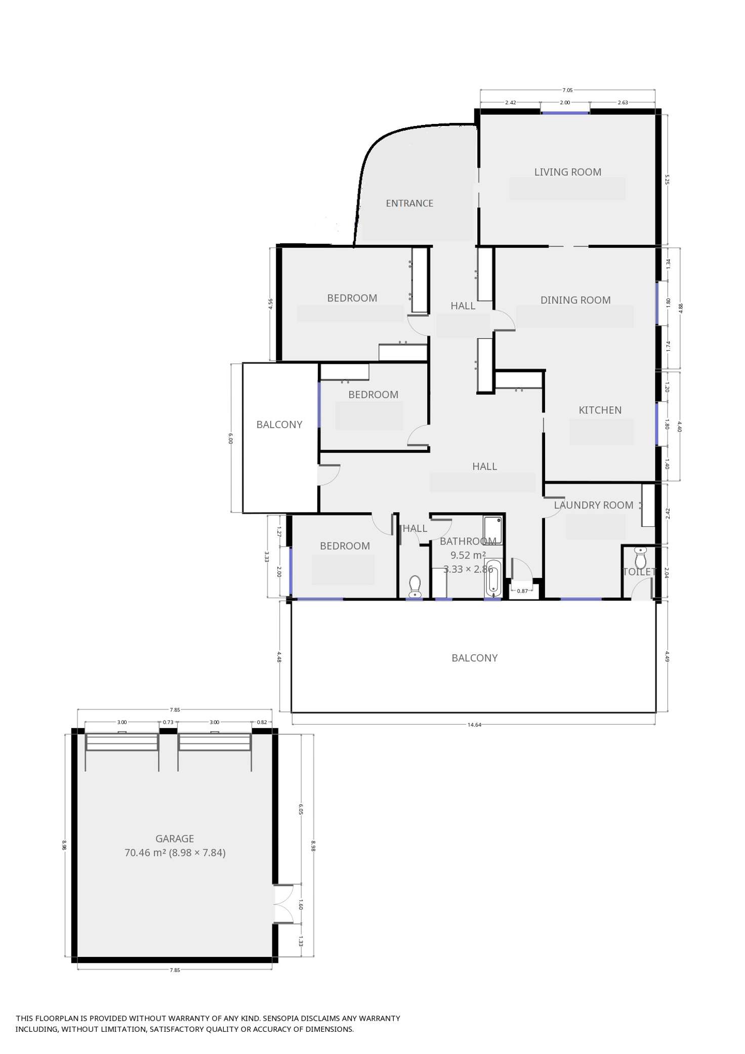 Floorplan of Homely house listing, 18 Ashton Street, Ariah Park NSW 2665