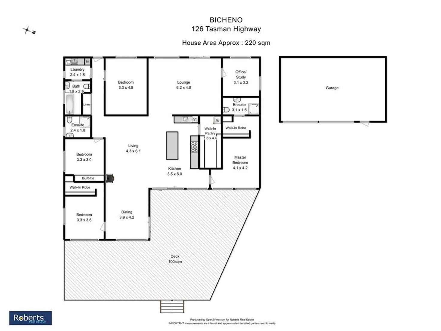 Floorplan of Homely house listing, 126 Tasman Highway, Bicheno TAS 7215