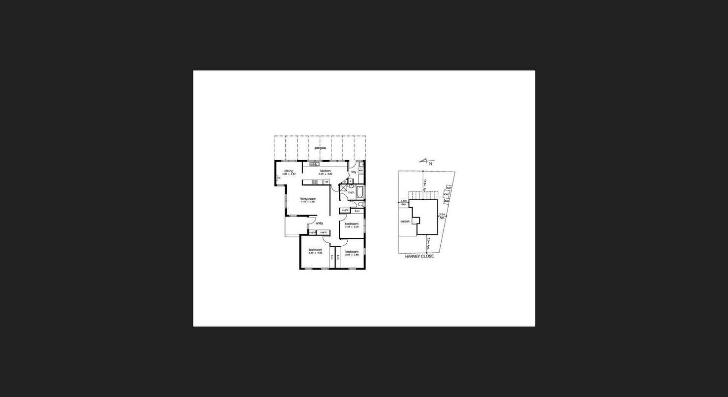 Floorplan of Homely house listing, 9 Harvey close, Altona Meadows VIC 3028