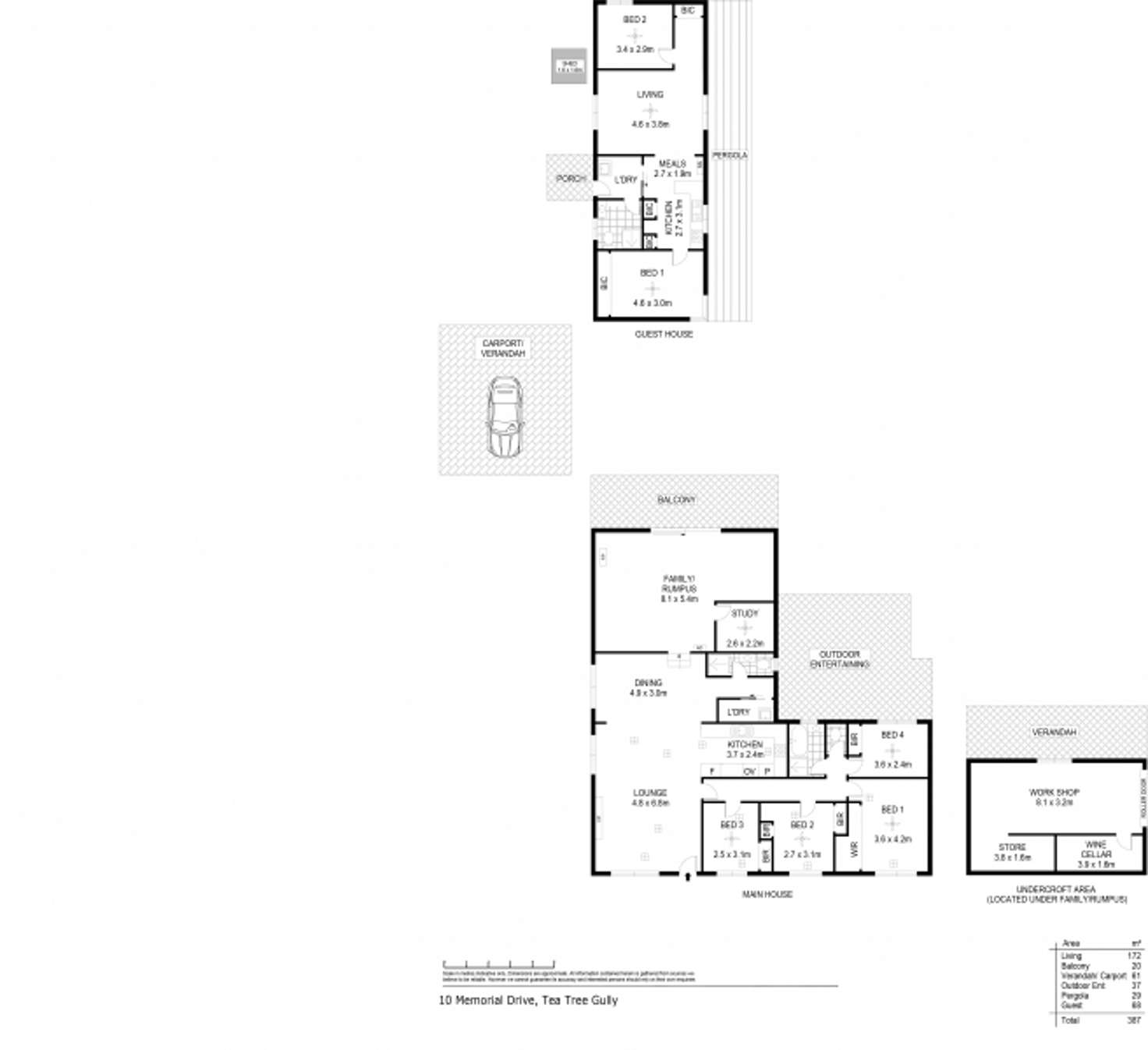 Floorplan of Homely house listing, 10 Memorial Drive, Tea Tree Gully SA 5091