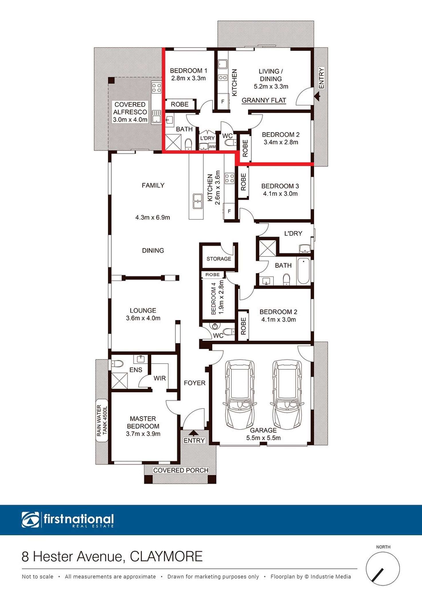 Floorplan of Homely house listing, 8 Hester Avenue, Claymore NSW 2559