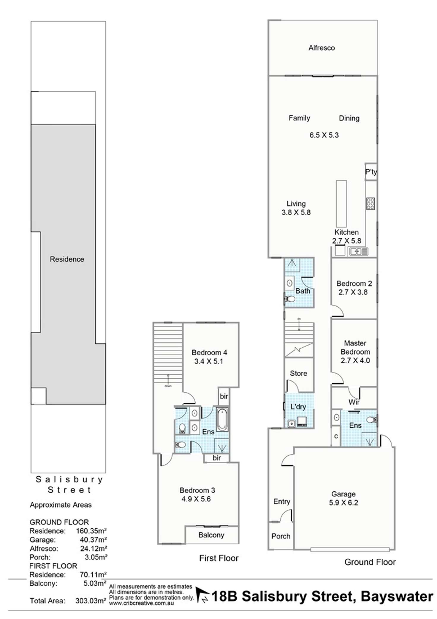 Floorplan of Homely house listing, 18b Salisbury Street, Bayswater WA 6053