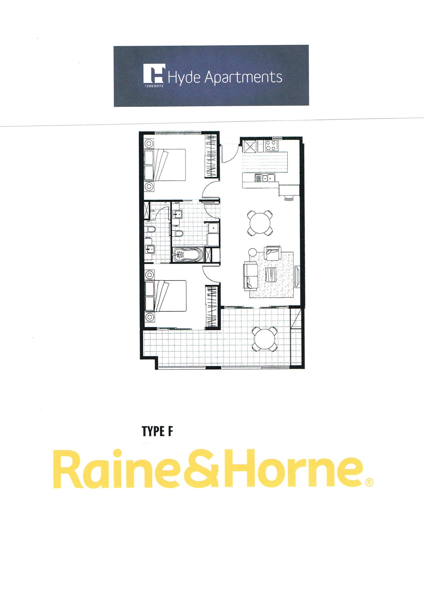 Floorplan of Homely apartment listing, 41 Beeston St, Teneriffe QLD 4005