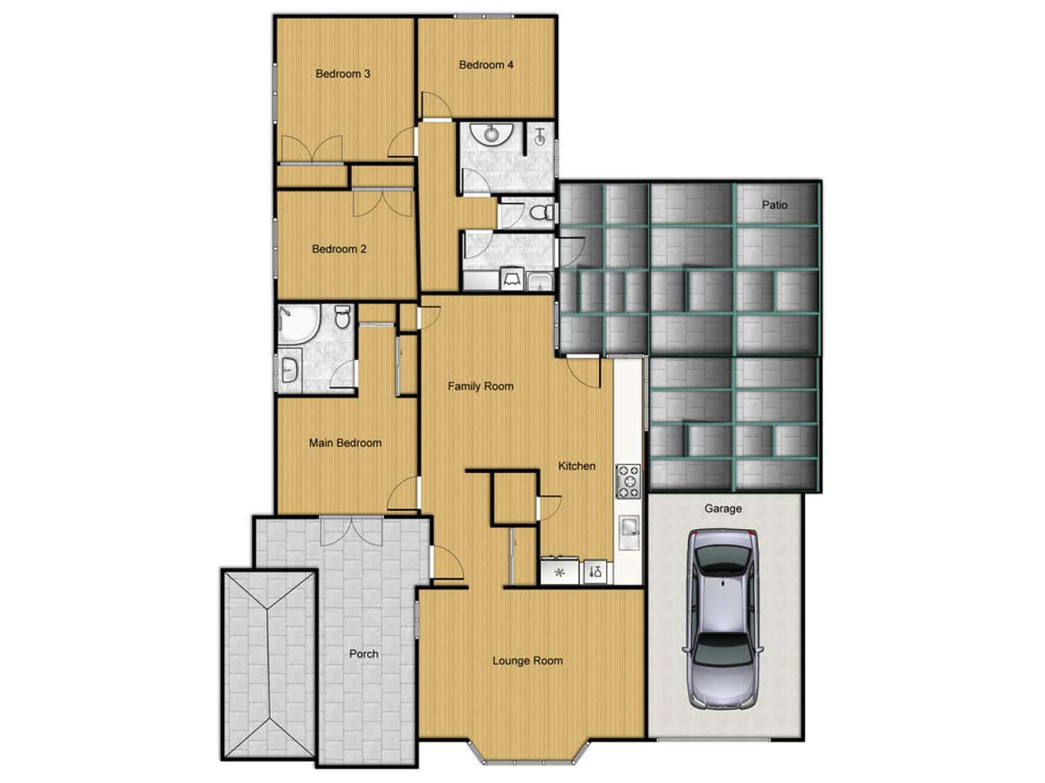 Floorplan of Homely house listing, 50 Rickman Street, Balcatta WA 6021