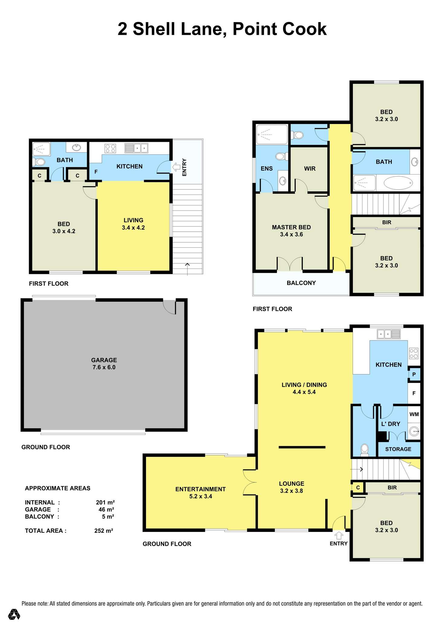 Floorplan of Homely house listing, 2 Shell Lane, Point Cook VIC 3030