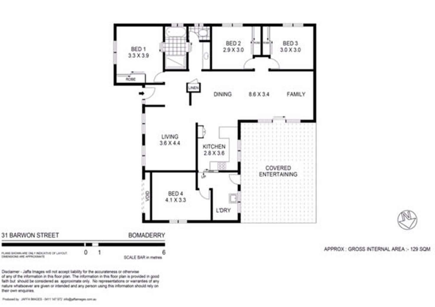 Floorplan of Homely house listing, 31 Barwon Street, Bomaderry NSW 2541