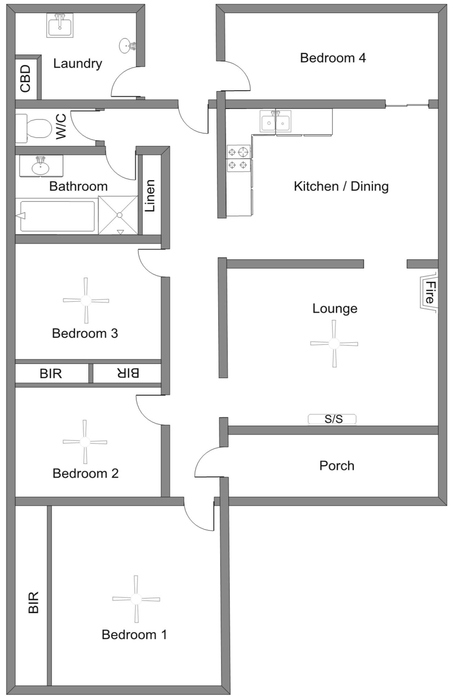 Floorplan of Homely house listing, 23 Salom Street, Bordertown SA 5268