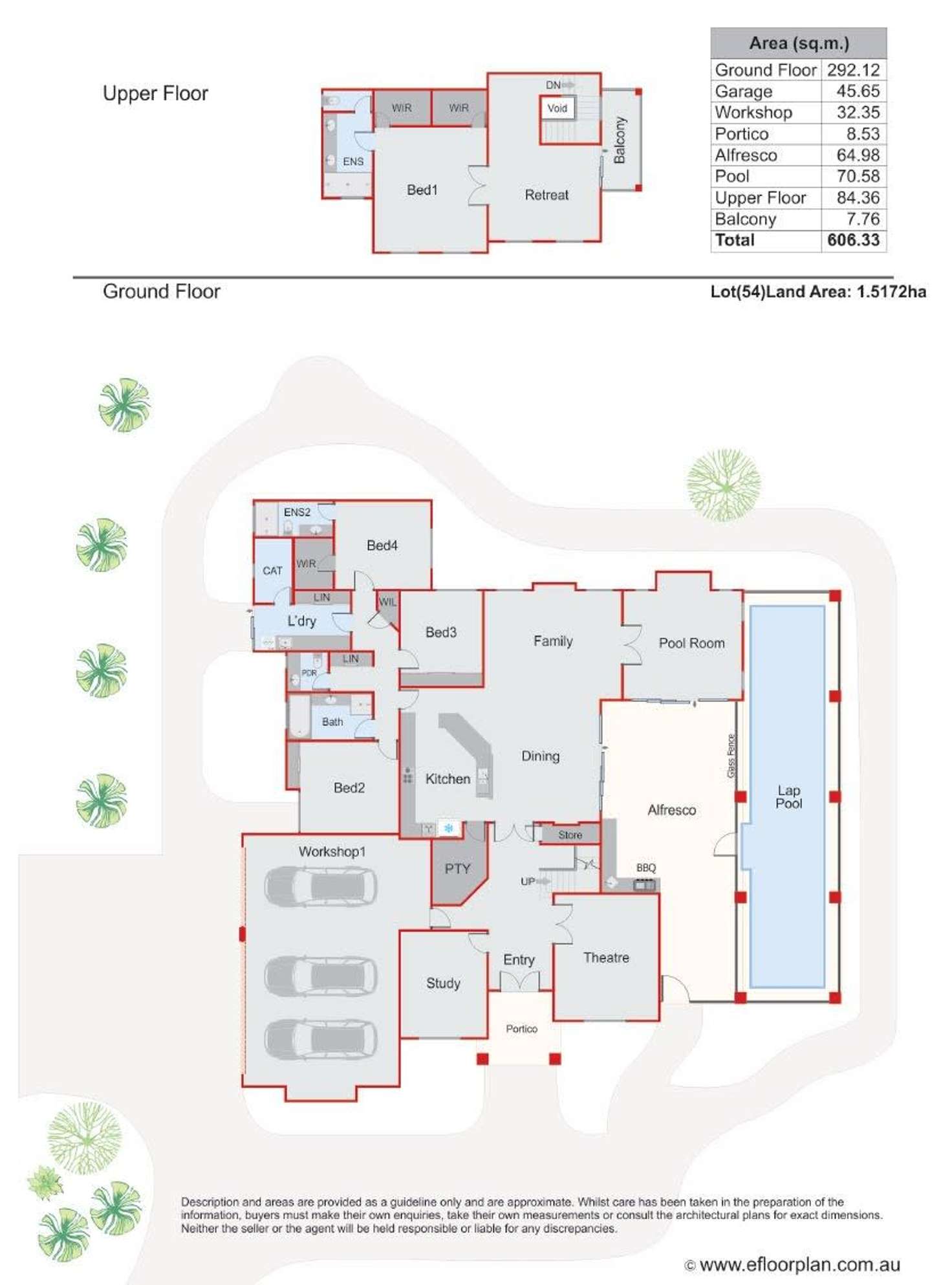 Floorplan of Homely house listing, 22 Barcelona Drive, Brigadoon WA 6069