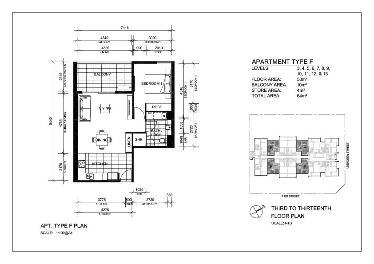 Floorplan of Homely unit listing, 107/15 Aberdeen Street, Perth WA 6000