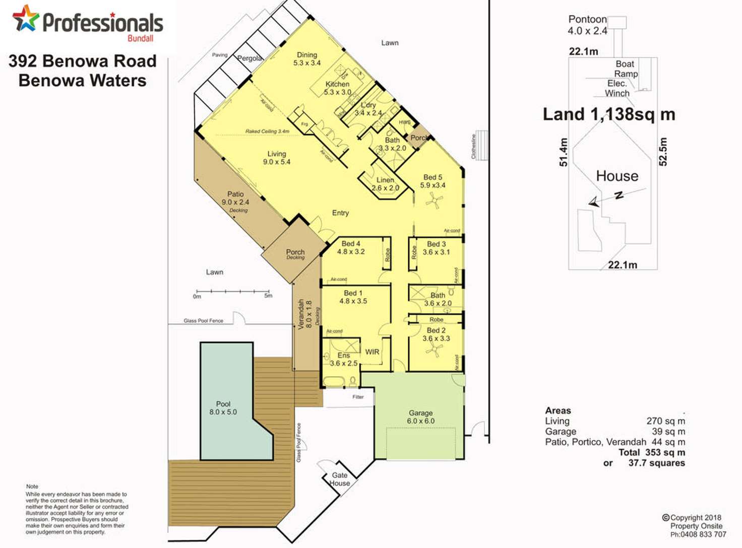 Floorplan of Homely house listing, 392 Benowa Road, Benowa Waters QLD 4217