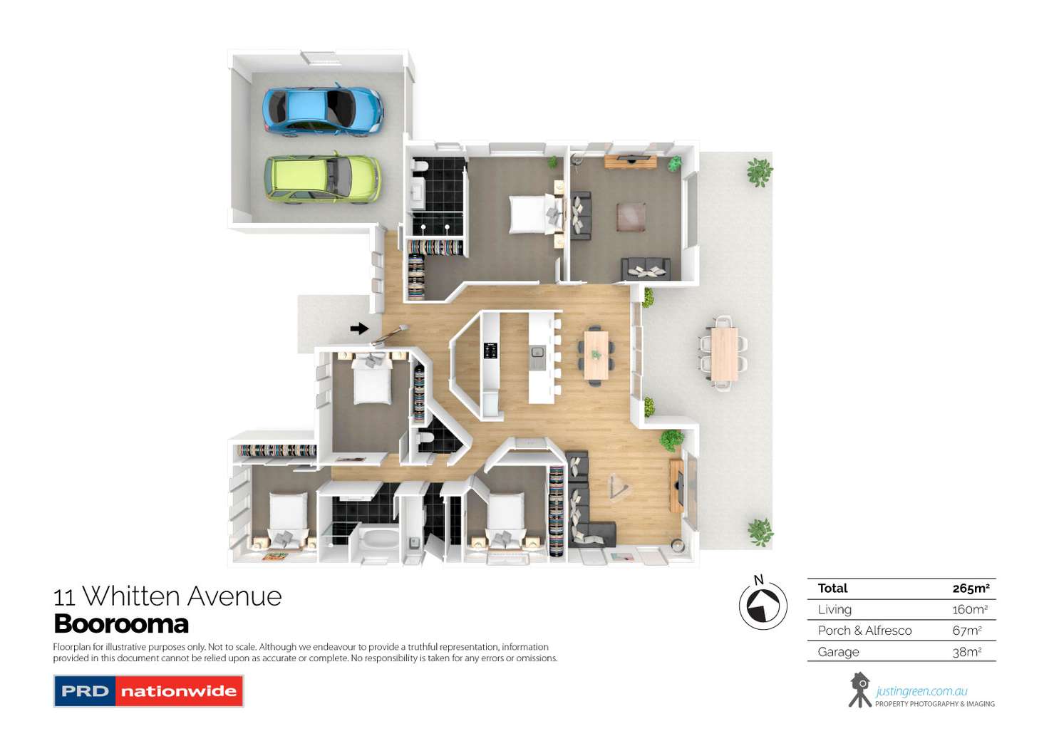 Floorplan of Homely house listing, 11 Whitten Avenue, Boorooma NSW 2650