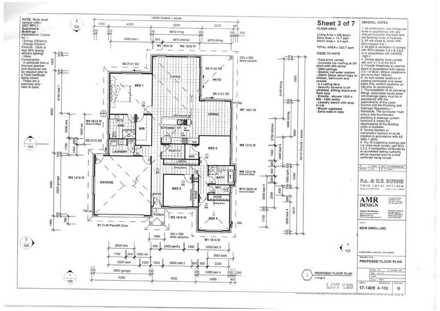 Floorplan of Homely house listing, 85 Coolgarra Ave, Bongaree QLD 4507