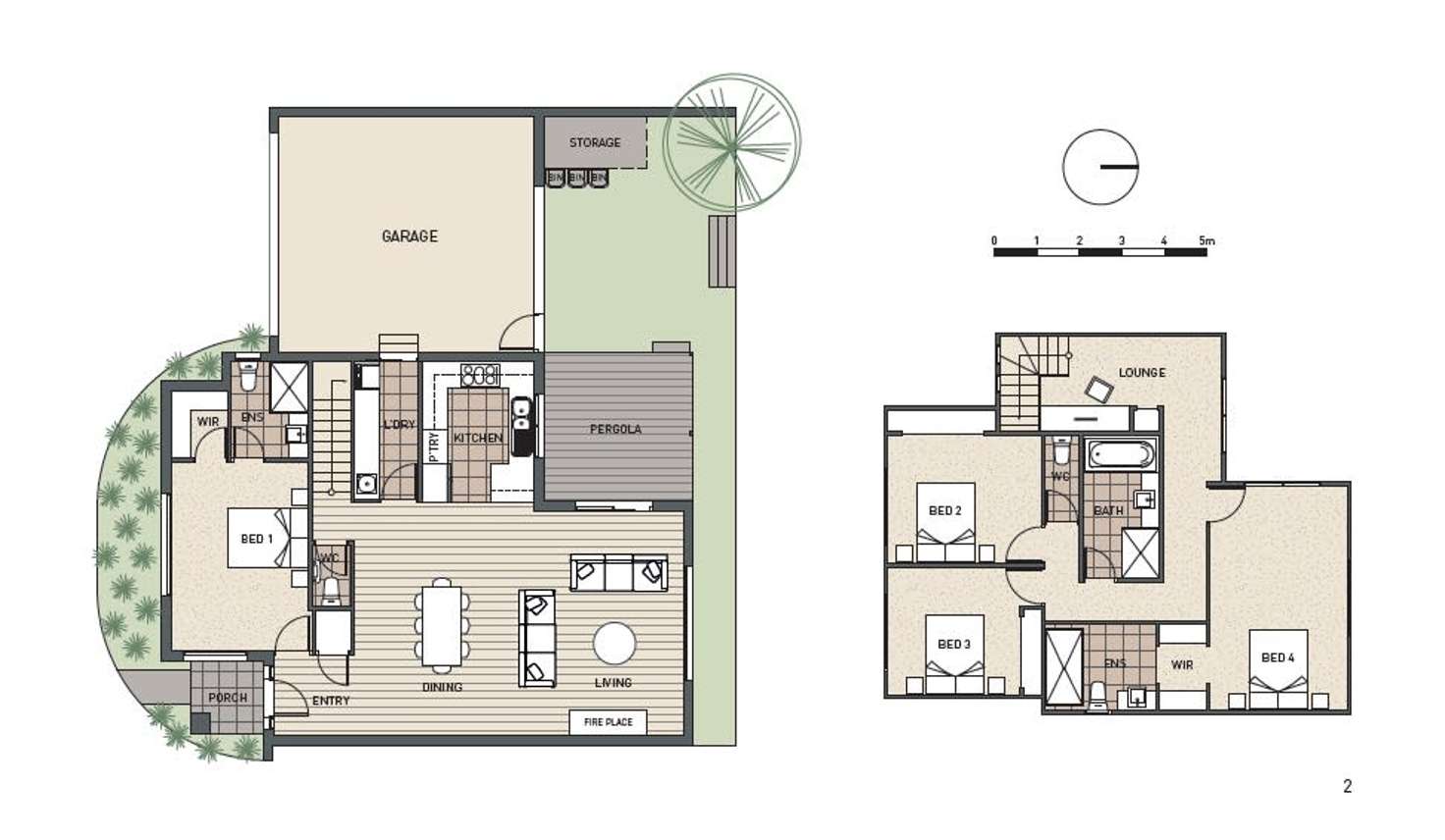 Floorplan of Homely townhouse listing, 2/119 wattle valley road, Camberwell VIC 3124