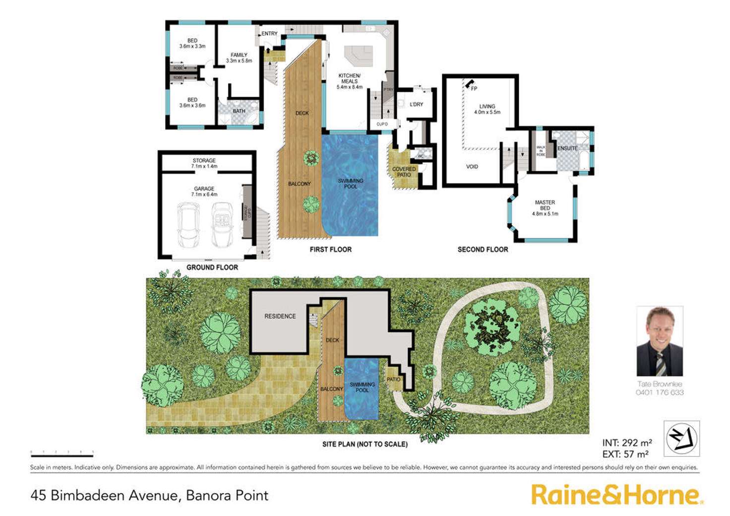 Floorplan of Homely house listing, 45 Bimbadeen Ave, Banora Point NSW 2486