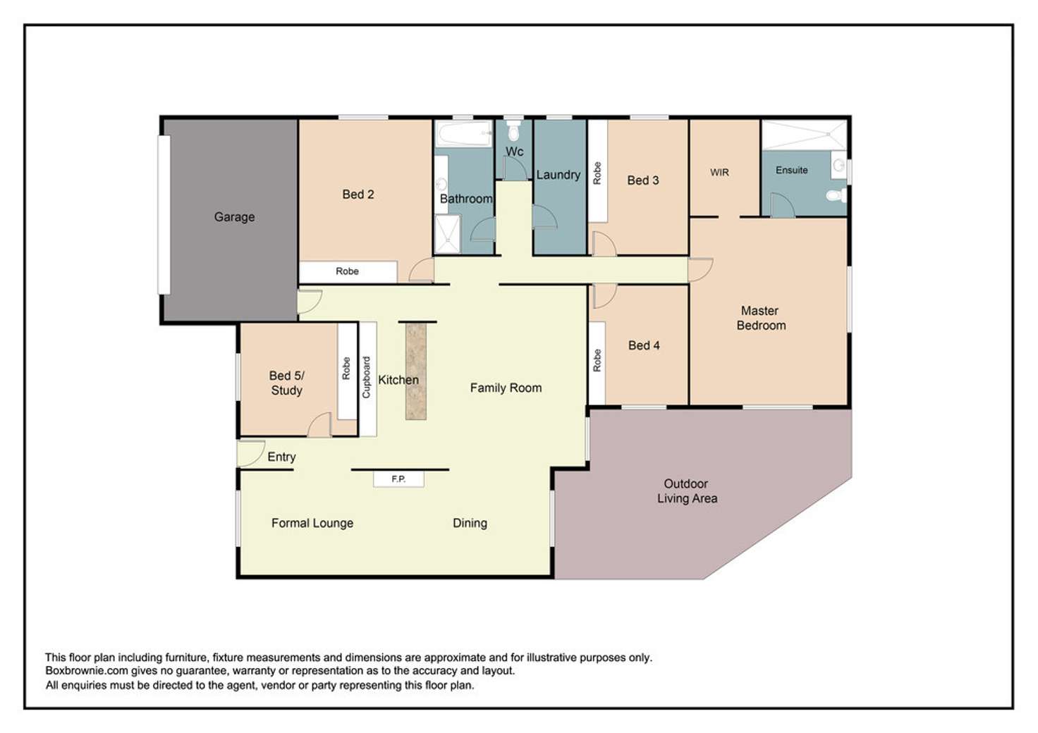 Floorplan of Homely house listing, 7 Coolamon, Beerwah QLD 4519