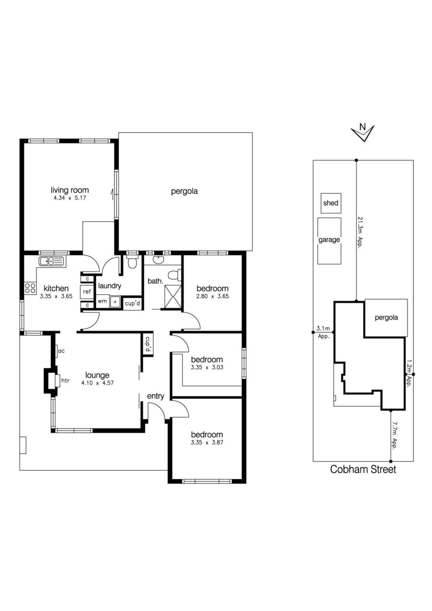 Floorplan of Homely house listing, 7 Cobham Street, Altona VIC 3018