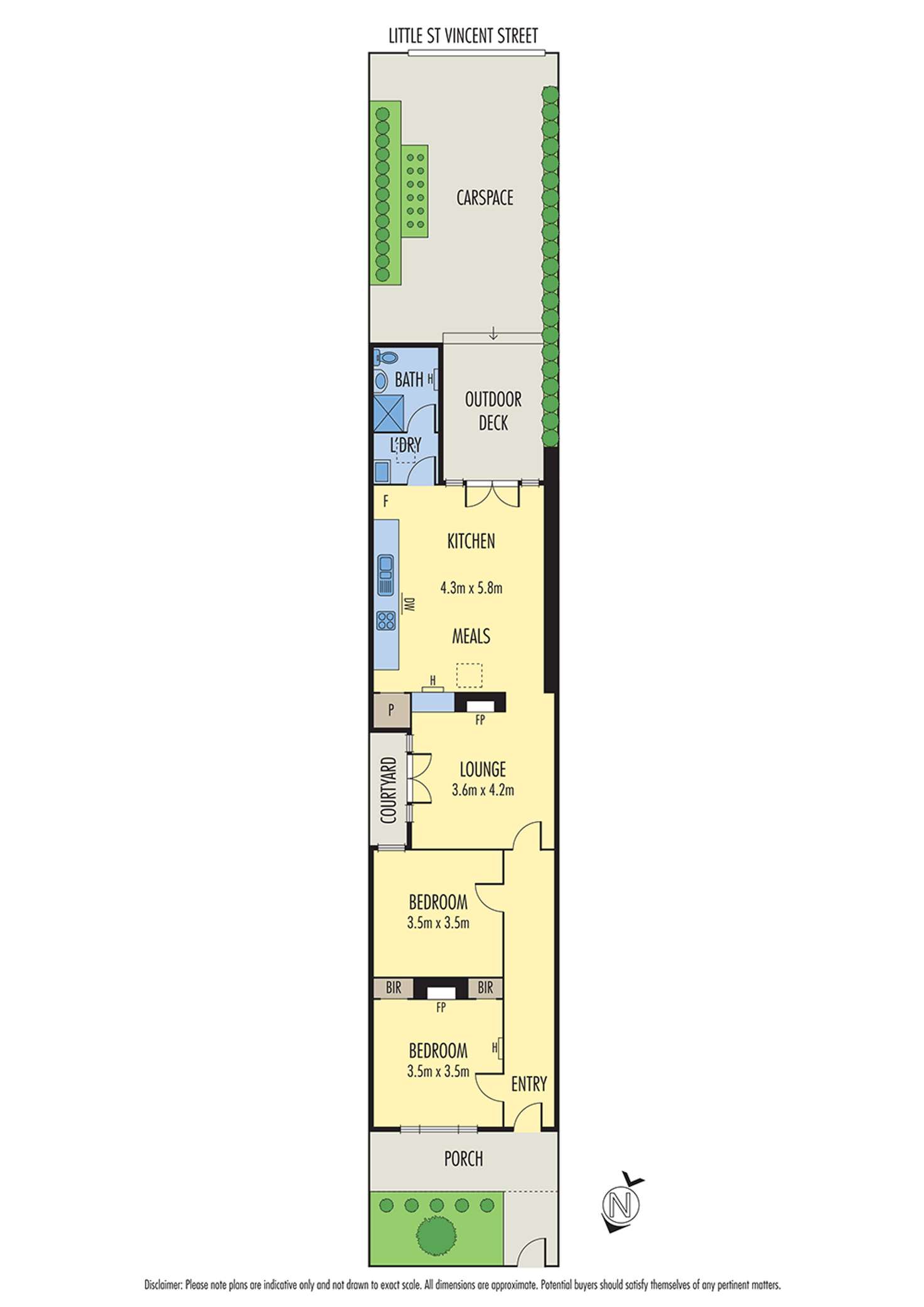 Floorplan of Homely house listing, 29 St Vincent Street, Albert Park VIC 3206