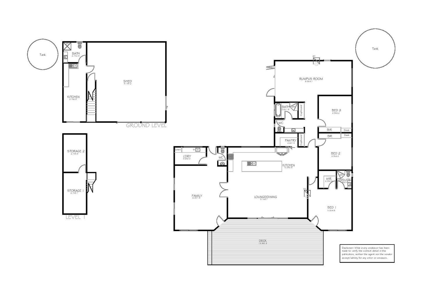 Floorplan of Homely house listing, 50-52 Thornbill Road, Boston SA 5607